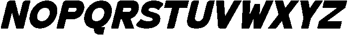 Emchosy Italic otf (400) Font UPPERCASE