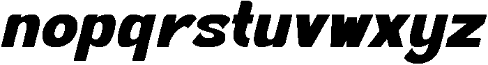 Emchosy Italic otf (400) Font LOWERCASE