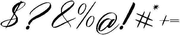 Emeline otf (400) Font OTHER CHARS