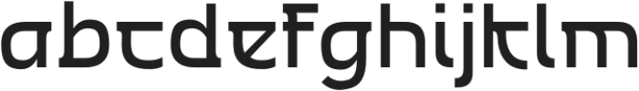 Emencut Medium otf (500) Font LOWERCASE