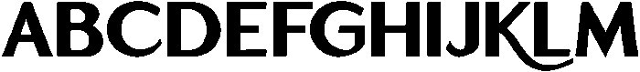 Emerald Crown Bold otf (700) Font UPPERCASE