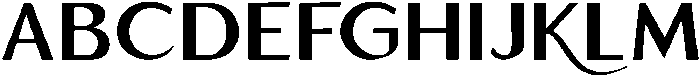 Emerald Crown Light otf (300) Font UPPERCASE