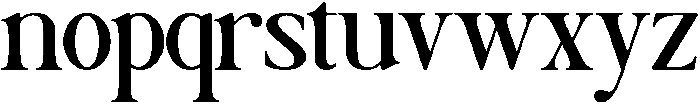 Emerald otf (400) Font LOWERCASE