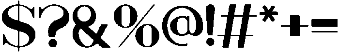 Emerald otf (400) Font OTHER CHARS