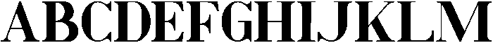 Emerald otf (400) Font UPPERCASE