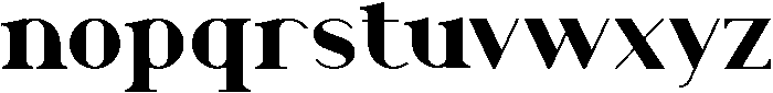 Emerald otf (400) Font LOWERCASE