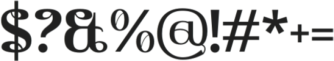 Emerand-Regular otf (400) Font OTHER CHARS