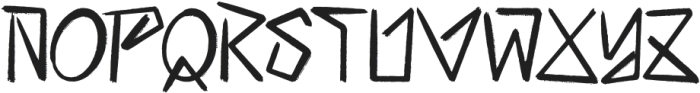 Emerging Brush Regular otf (400) Font UPPERCASE