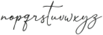 EmilyBrunette-Regular otf (400) Font LOWERCASE