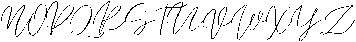 Emitha Script otf (400) Font UPPERCASE