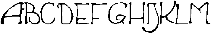 Emma Regular otf (400) Font UPPERCASE