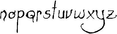 Emma Regular otf (400) Font LOWERCASE