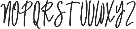 Emma signature Regular otf (400) Font UPPERCASE