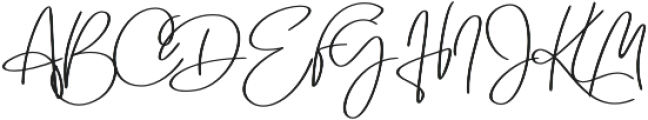 Emmylou Signature Bold otf (700) Font UPPERCASE