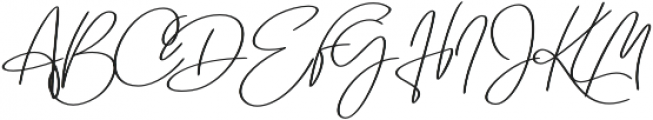 Emmylou Signature DemiBold Sl otf (600) Font UPPERCASE