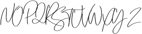 Emmylou Signature DemiBold otf (600) Font UPPERCASE