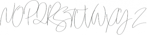 Emmylou Signature ExtraLight otf (200) Font UPPERCASE