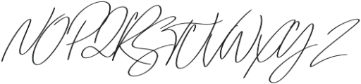 Emmylou Signature Medium X Sl otf (500) Font UPPERCASE