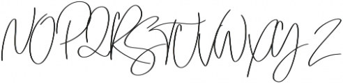 Emmylou Signature Medium otf (500) Font UPPERCASE