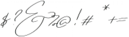 Emmylou Signature UltraLight X Sl otf (300) Font OTHER CHARS