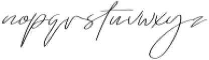 Emmylou Signature UltraLight X Sl otf (300) Font LOWERCASE
