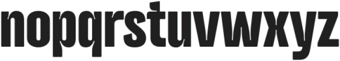 Emoland Black otf (900) Font LOWERCASE