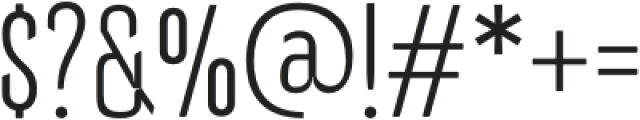 Emoland Thin otf (100) Font OTHER CHARS