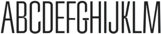 Emoland Thin otf (100) Font