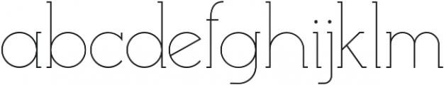 EmonaLight otf (300) Font LOWERCASE