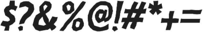 Emory Bold Italic otf (700) Font OTHER CHARS