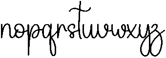 Emotion Regular otf (400) Font LOWERCASE