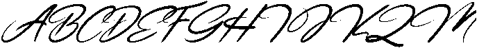 Emotionally Calligraphy Italic otf (400) Font UPPERCASE