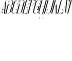 Emotions Condensed Light Italic otf (300) Font LOWERCASE