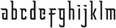 Empire View otf (400) Font LOWERCASE