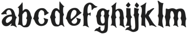 EmptyIsland otf (400) Font LOWERCASE