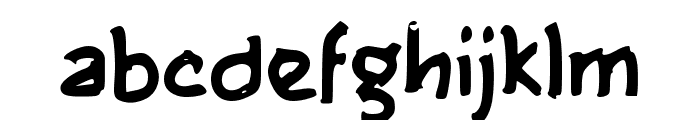 Emban Font LOWERCASE