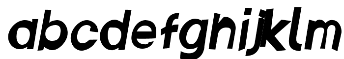 Ember Italic Font LOWERCASE