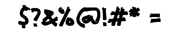 Ember1 Font OTHER CHARS