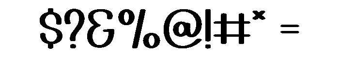 Embroidery Graphic Font OTHER CHARS