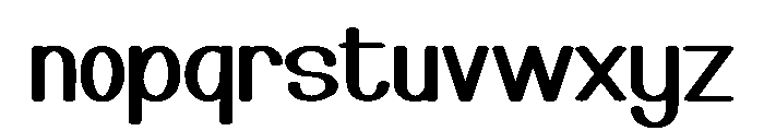 Embroidery Graphic Font LOWERCASE