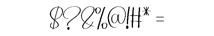 Embroidery Machine Font OTHER CHARS