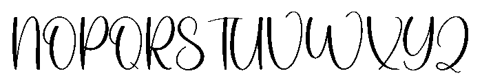 Embroidery Machine Font UPPERCASE