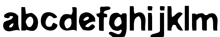 Embryonic Outside Font LOWERCASE