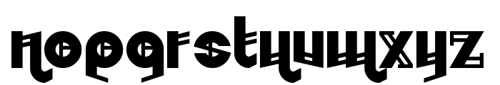 Embryonoid Font LOWERCASE