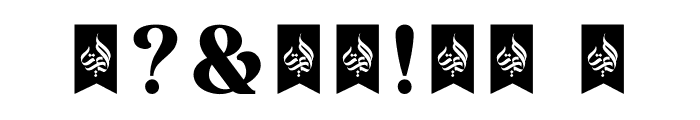 Embryotic Font OTHER CHARS