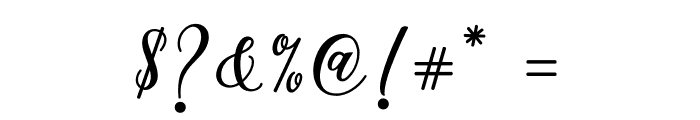 EmeleyScript-Italic Font OTHER CHARS
