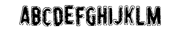 Emergency Exit Font UPPERCASE