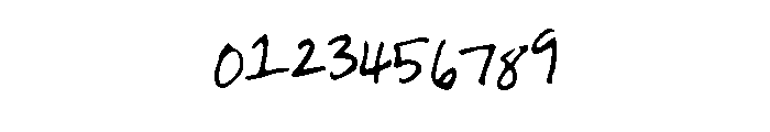 EmileeHandwriting Font OTHER CHARS
