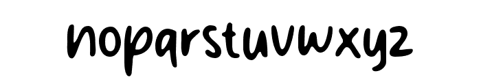 Emily Olivia Font LOWERCASE