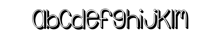 Emmy3D Font LOWERCASE